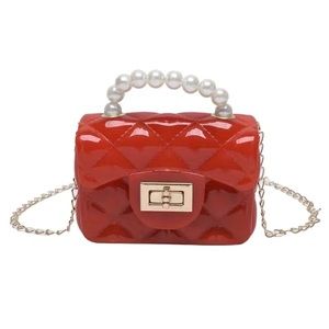 Red jelly purse
